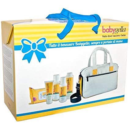 BABYGELLA KIT PICCOLISSIMI 0-6M AZZURRA CON BABYGELLA BAGNO PRIMI MESI 200 ML + SALVIETTE 72 PEZZI + PASTA TUBO 100 ML - Farmacia-flash.it