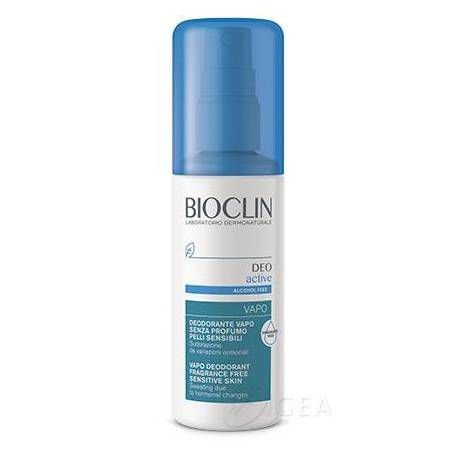 BIOCLIN DEO ACTIVE VAPO SENZA PROFUMO E SENZA ALCOOL PER PELLI SENSIBILI PROMO 100 ML - Farmacia-flash.it