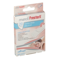 CEROTTO MEDIO MEDIPRESTERIL DELICATO TNT 7X2CM 20 PEZZI - Farmacia-flash.it