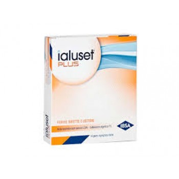 GARZA IALUSET PLUS IMPREGNATA DI CREMA DI ACIDO IALURONICO 0,05%, DI SULFADIAZINA ARGENTICA 1%, MACROGOL, GLICEROLO E ACQUA 10 X 10 CM 10 PEZZI - Farmacia-flash.it
