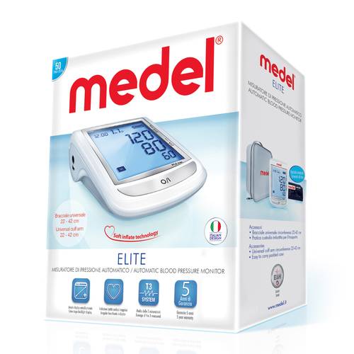 MISURATORE DI PRESSIONE AUTOMATICO MEDEL ELITE - Farmacia-flash.it