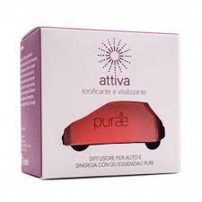 PURAE DIFFUSORE AUTO ROSA CON SINERGIA FESTOSA - Farmacia-flash.it