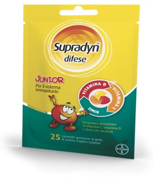 SUPRADYN DIFESE JUNIOR 25 CARAMELLE - Farmacia-flash.it