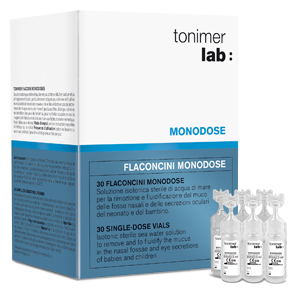 TONIMER LAB MONODOSE 30 FLACONCINI + ASPIRATORE NASALE 5 ML OMAGGIO - Farmacia-flash.it