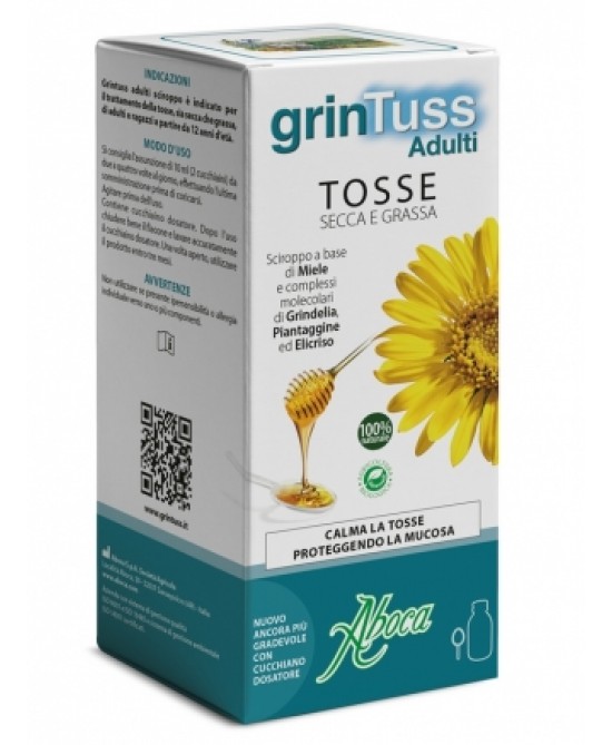 GRINTUSS ADULTI SCIROPPO 180 G - Farmacia-flash.it