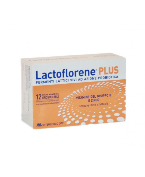 LACTOFLORENE PLUS 12 BUSTINE MONODOSE - Farmacia-flash.it