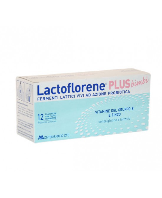 LACTOFLORENE PLUS BIMBI 12 FLACONCINI DA 10 ML - Farmacia-flash.it