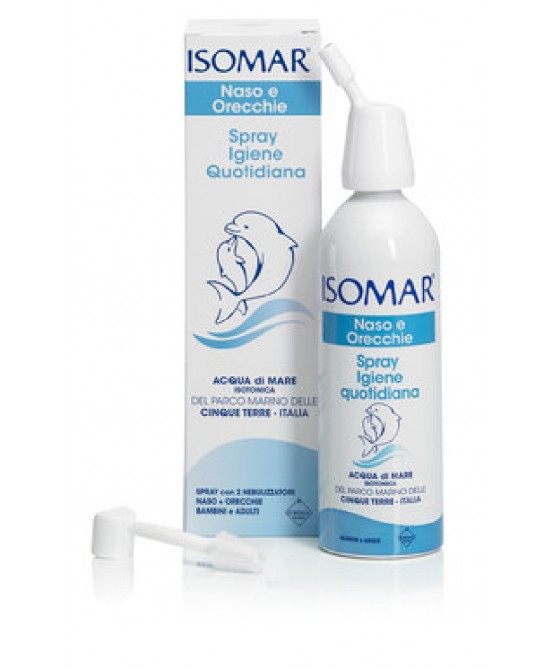 SOLUZIONE ACQUA DI MARE ISOMAR SPRAY IGIENE QUOTIDIANA 100 ML - Farmacia-flash.it