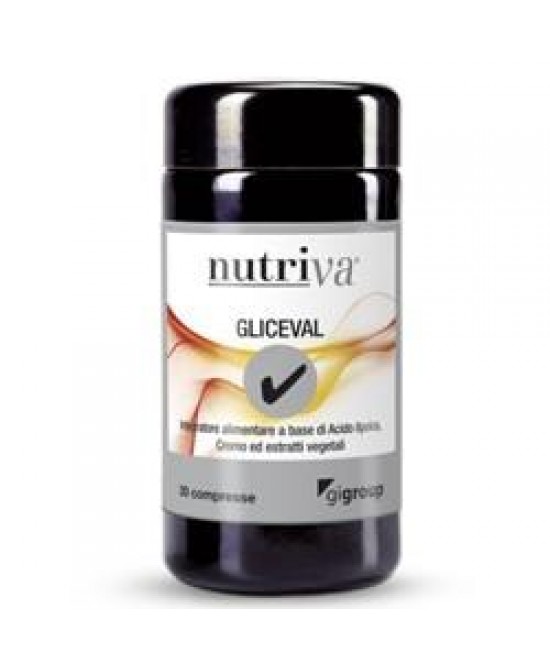 NUTRIVA GLICEVAL 30 COMPRESSE - Farmacia-flash.it