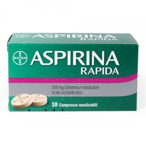 ASPIRINA RAPIDA*10CPRMAST500MG - Farmacia-flash.it