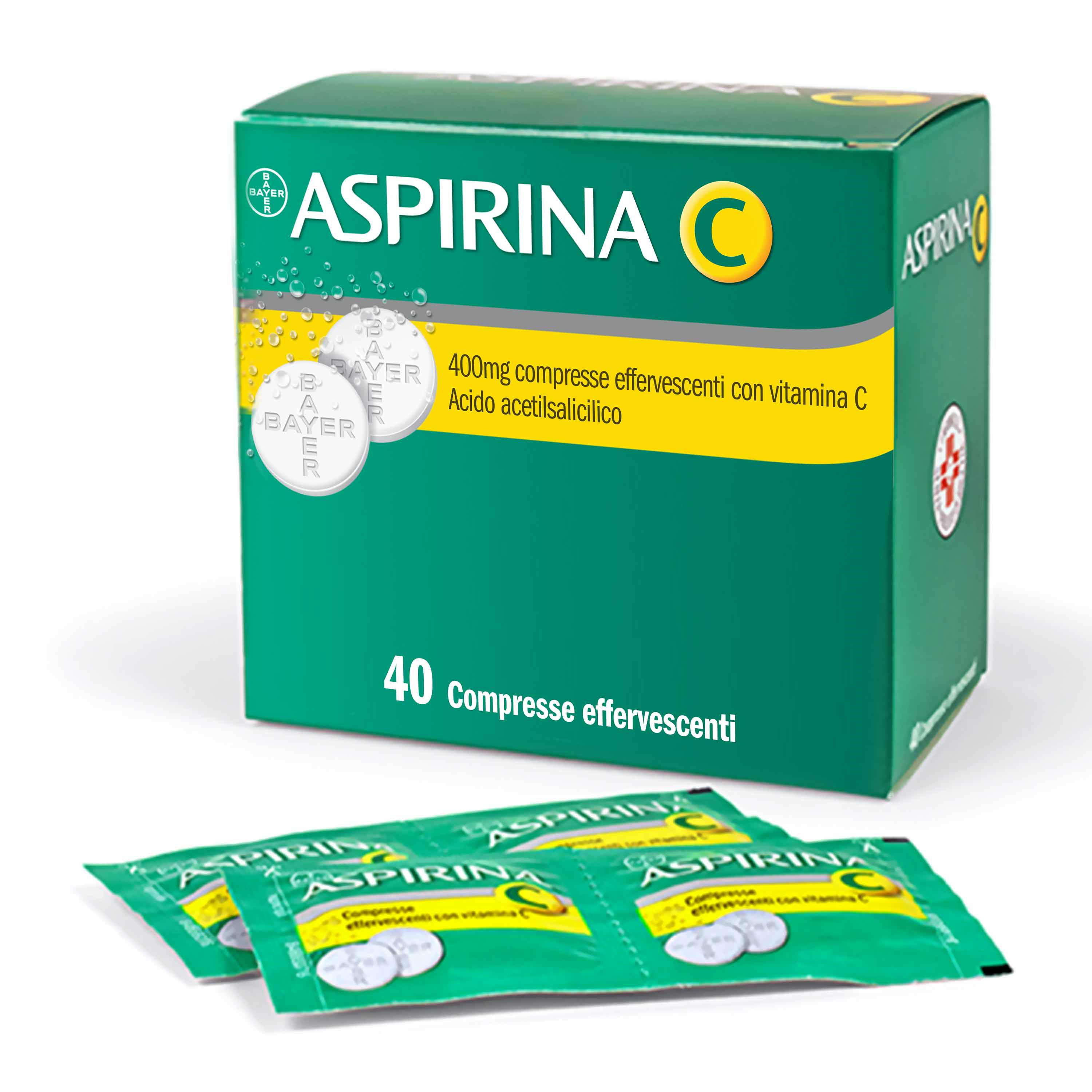 ASPIRINA C*40CPR EFF 400+240MG - Farmacia-flash.it
