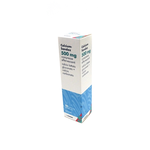 CALCIUM SANDOZ*20CPR EFF 500MG - Farmacia-flash.it