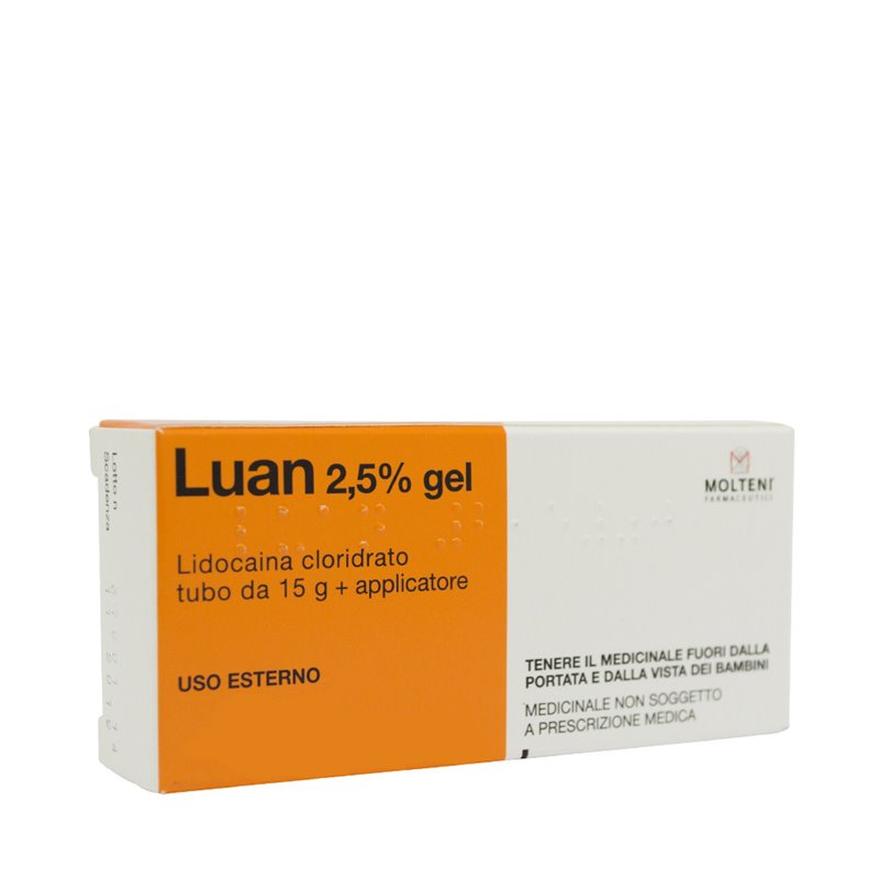 LUAN*GEL 15G 2,5%+APPLICATORE - Farmacia-flash.it