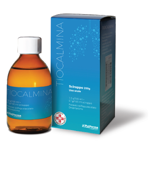 TIOCALMINA*SCIR 200G - Farmacia-flash.it