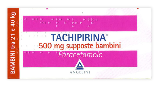 TACHIPIRINA*BB 10SUPP 500MG - Farmacia-flash.it