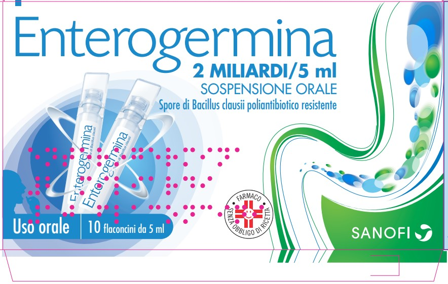 ENTEROGERMINA*OS 10FL 2MLD/5ML - Farmacia-flash.it