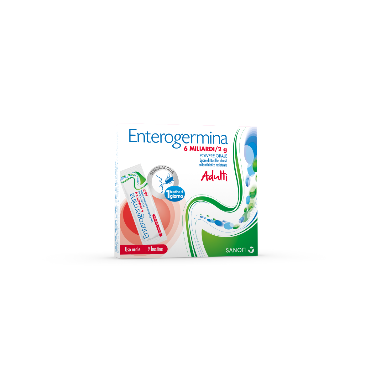 ENTEROGERMINA*OS 9BS 6MLD/2G - Farmacia-flash.it