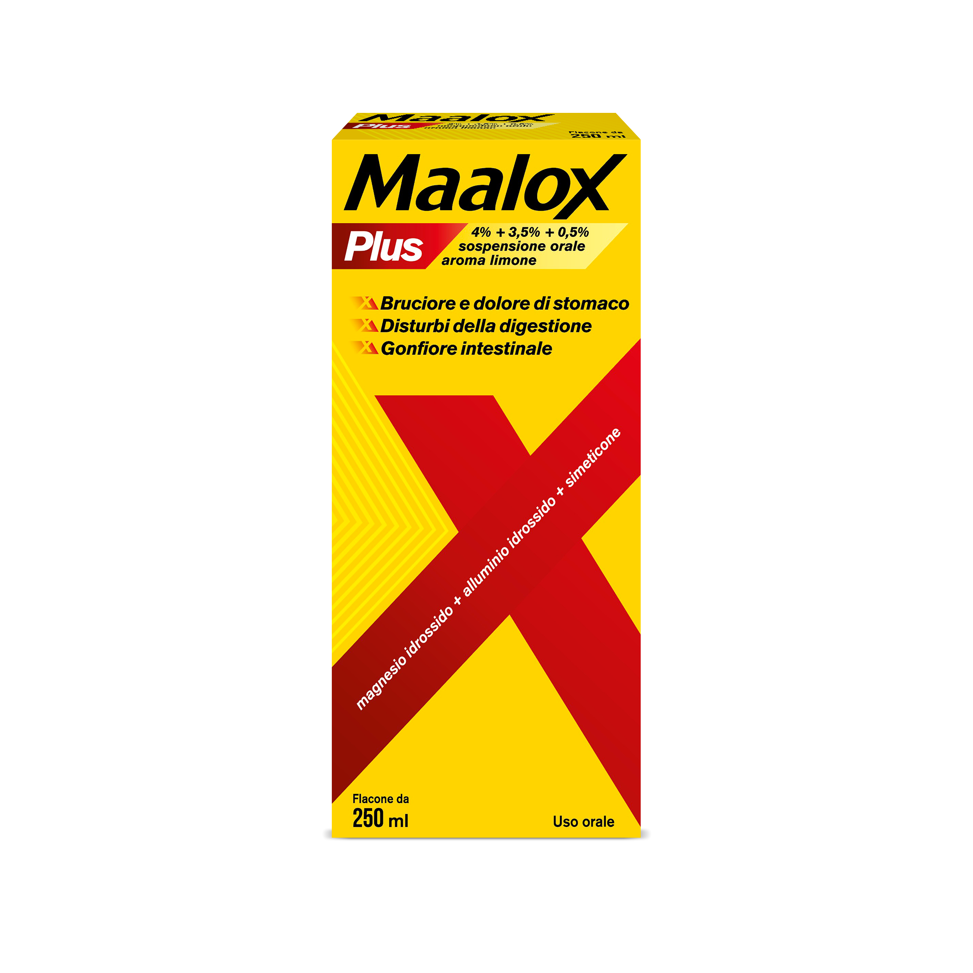 MAALOX PLUS*OS SOSP 4+3,5+0,5% - Farmacia-flash.it