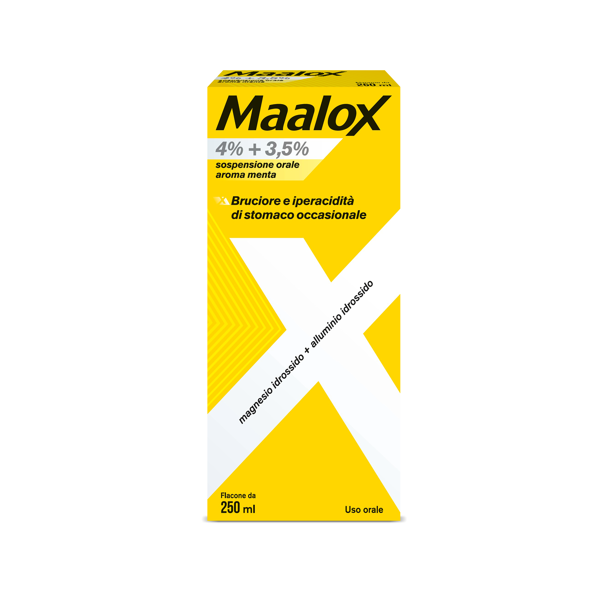 MAALOX*OS SOSP 250ML 4+3,5% ME - Farmacia-flash.it
