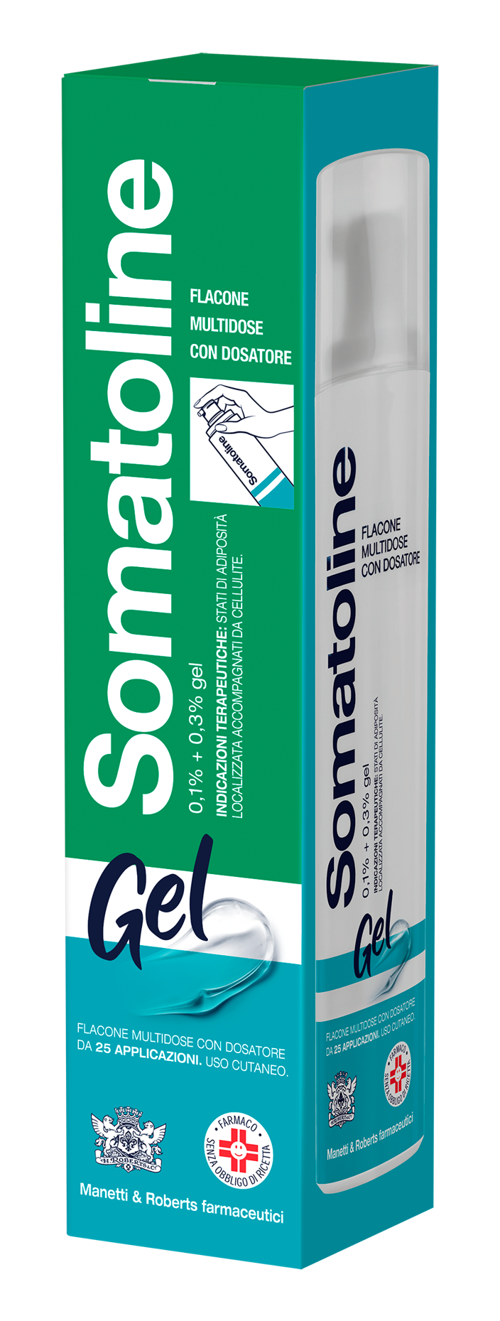 SOMATOLINE*GEL 250ML 0,15+0,3% - Farmacia-flash.it
