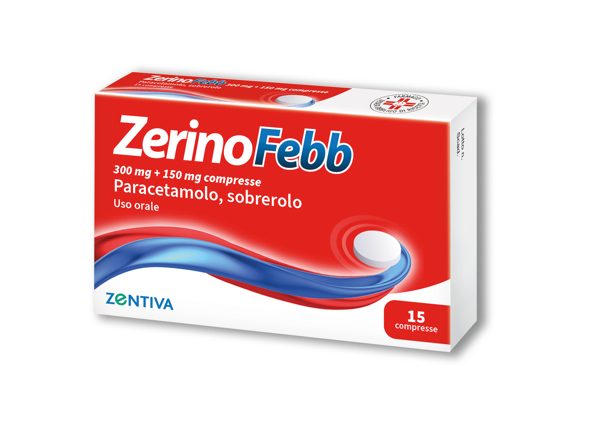 ZERINOFEBB*AD 15CPR 300+150MG - Farmacia-flash.it