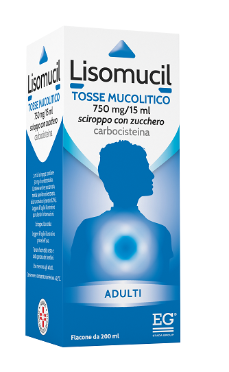 LISOMUCIL TOSSE MUC*AD SCIR 5% - Farmacia-flash.it