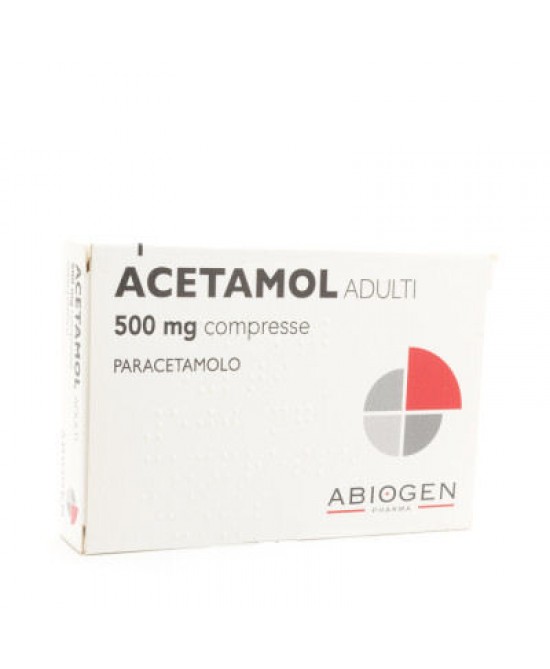 ACETAMOL*AD 20CPR 500MG - Farmacia-flash.it