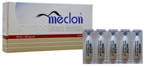 MECLON*10 OVULI VAG 100+500MG - Farmacia-flash.it