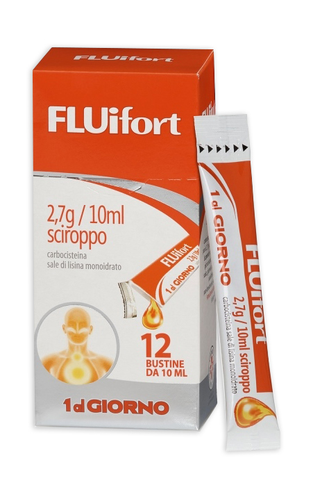 FLUIFORT*SCIR 12BUST 2,7G/10ML - Farmacia-flash.it
