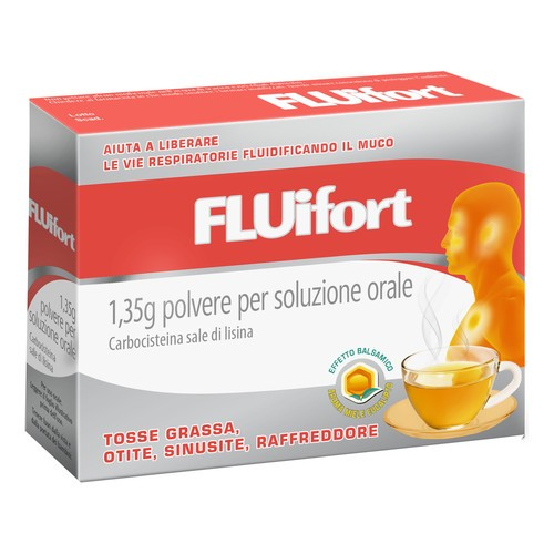 FLUIFORT*12BUST OS POLV 1,35G - Farmacia-flash.it