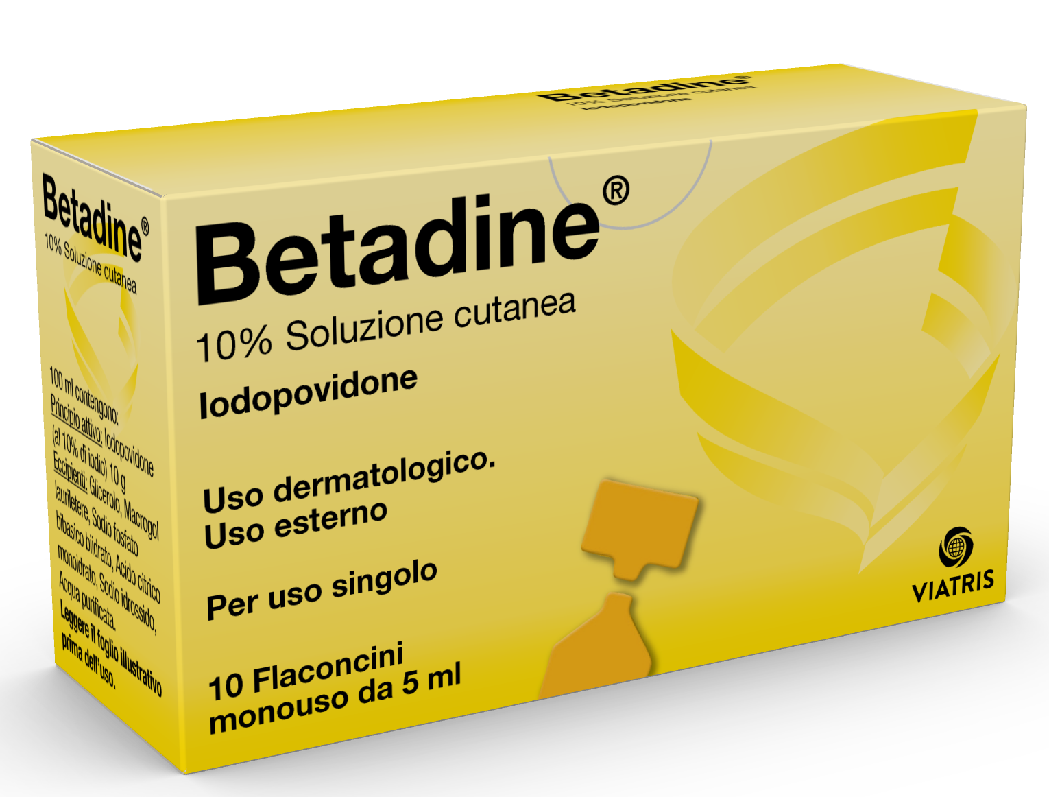 BETADINE*SOL CUT 10FL 5ML 10% - Farmacia-flash.it