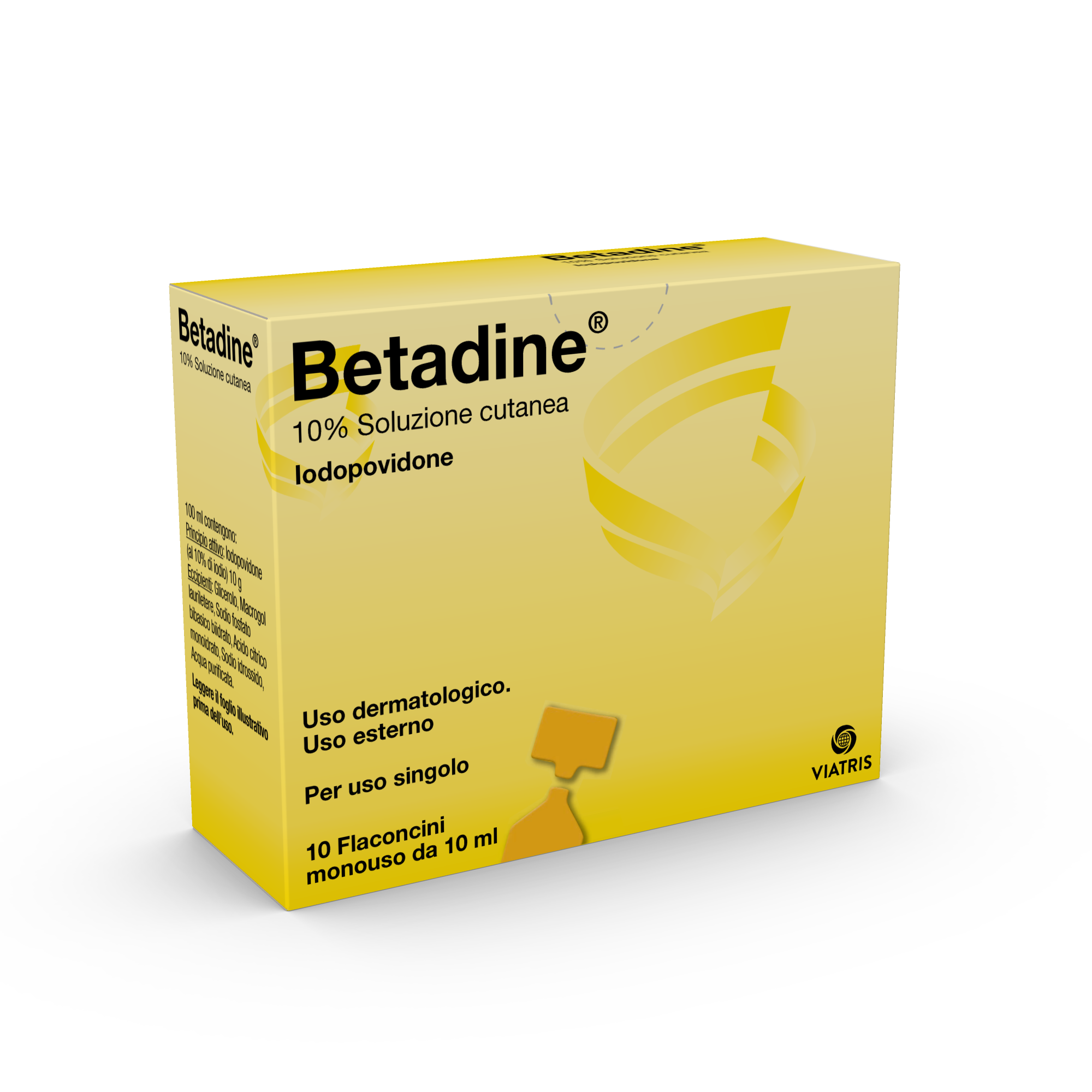 BETADINE*SOL CUT 10FL 10ML 10% - Farmacia-flash.it