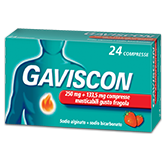 GAVISCON*24CPR FRAG250+133,5MG - Farmacia-flash.it