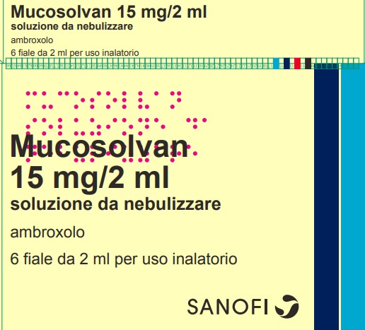 MUCOSOLVAN*NEBUL 6F 15MG 2ML - Farmacia-flash.it