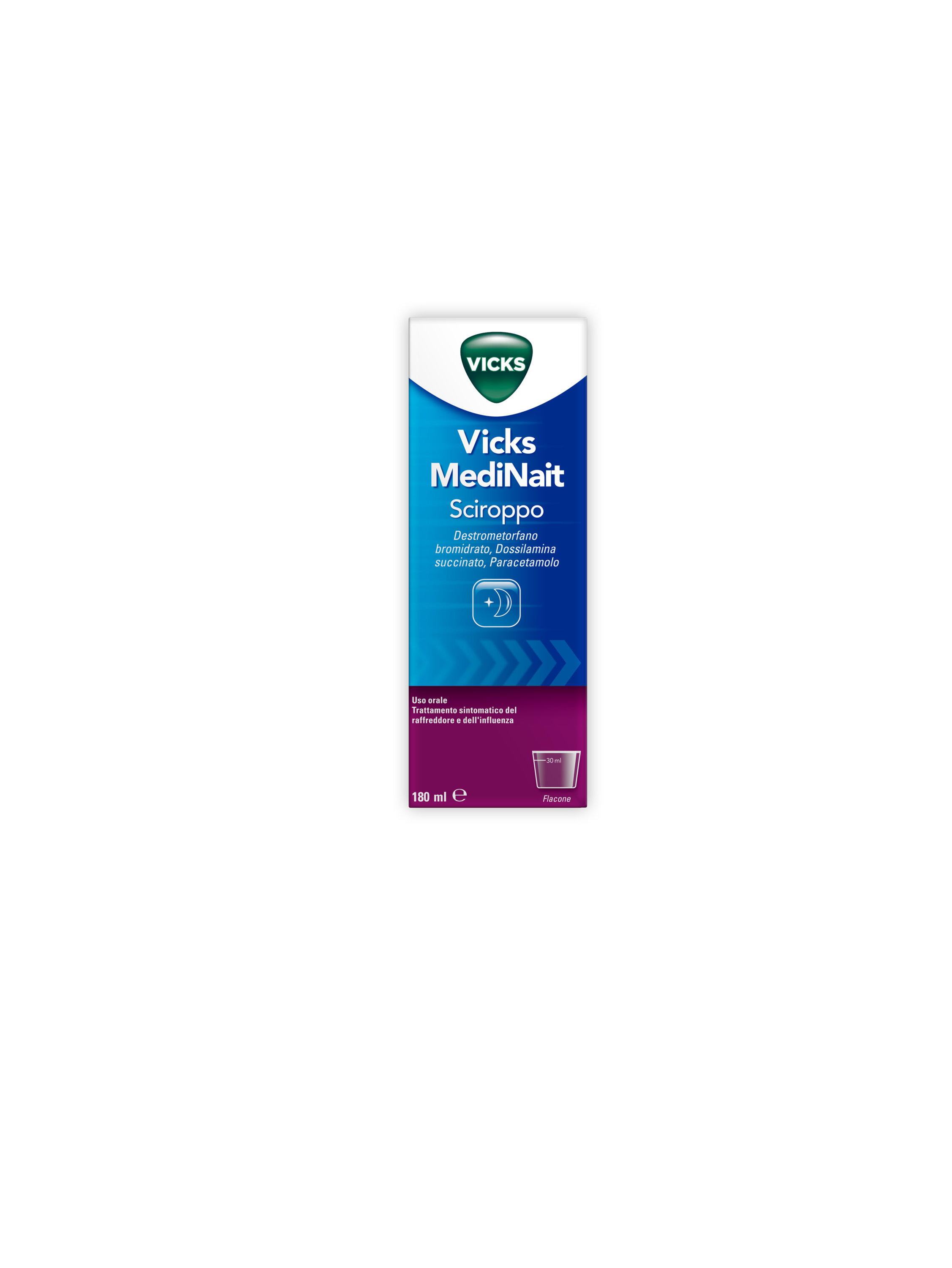 VICKS MEDINAIT*SCIR 180ML - Farmacia-flash.it
