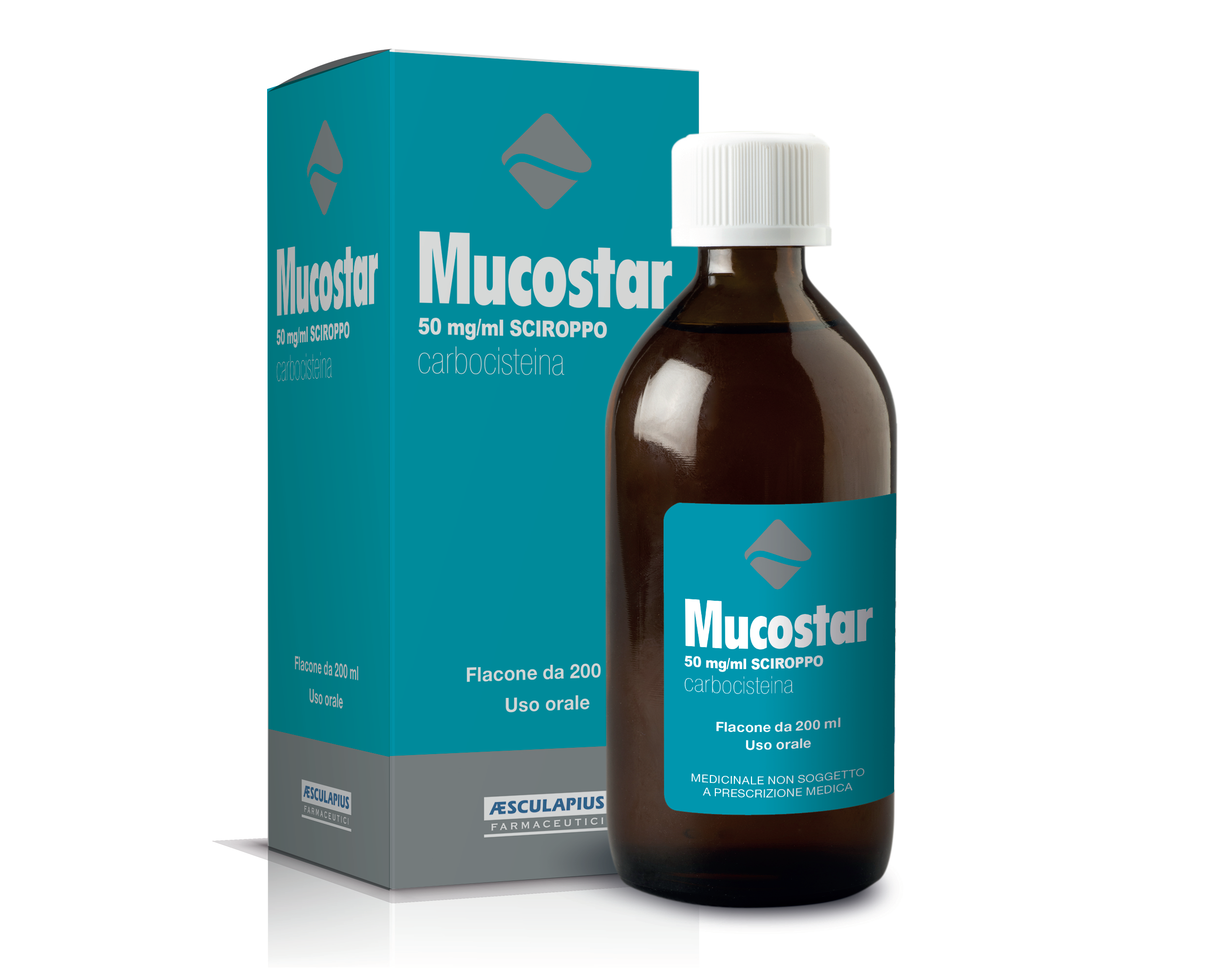 MUCOSTAR*SCIR FL 200ML 50MG/ML - Farmacia-flash.it