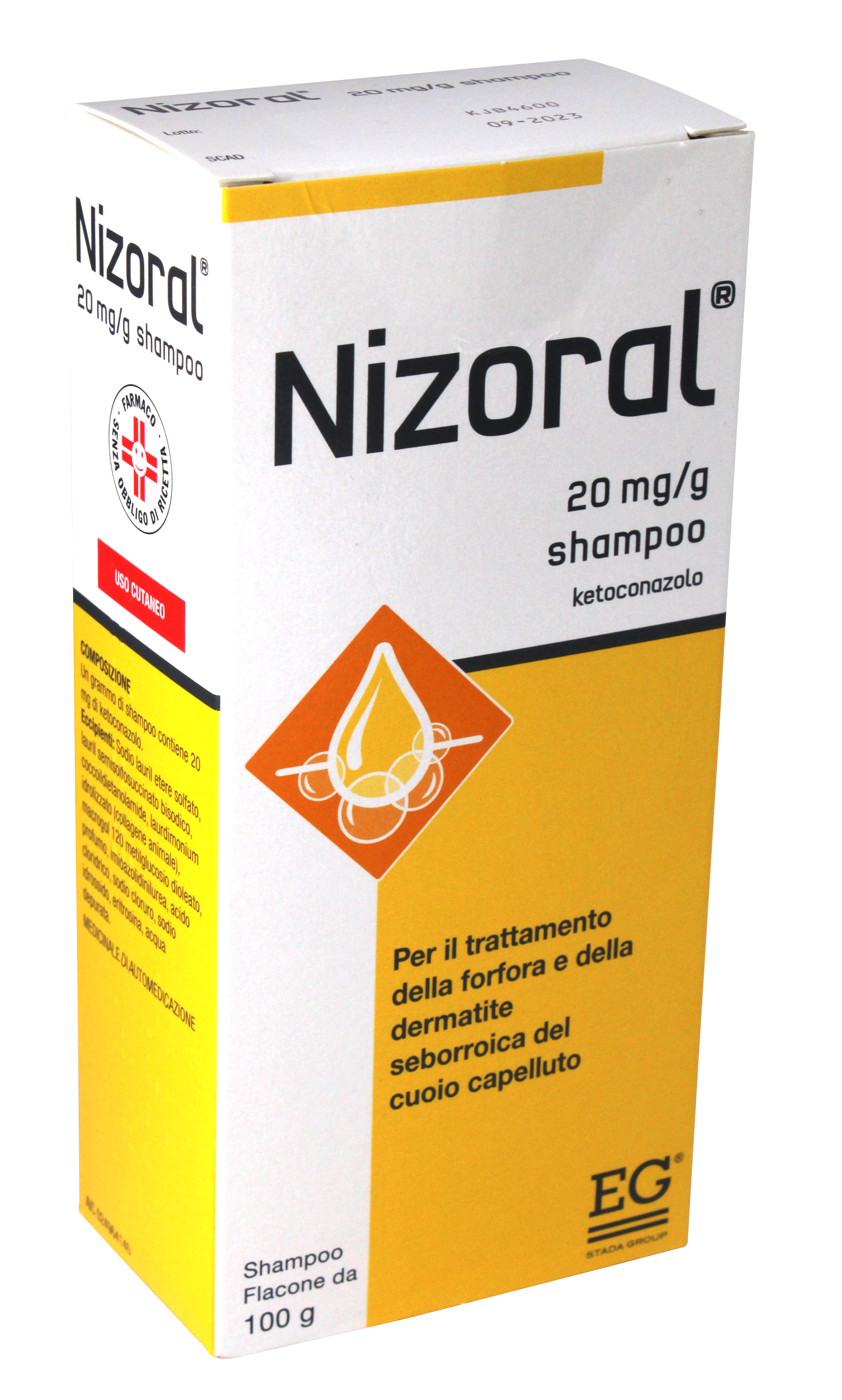 NIZORAL*SHAMPOO FL 100G 20MG/G - Farmacia-flash.it