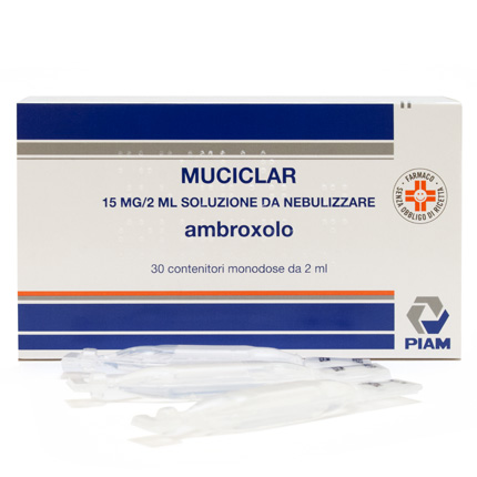 MUCICLAR*NEBUL 30FL 15MG 2ML - Farmacia-flash.it