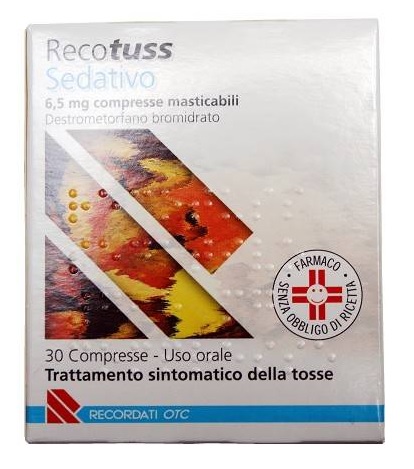 RECOTUSS SEDAT*30CPR MAST6,5MG - Farmacia-flash.it