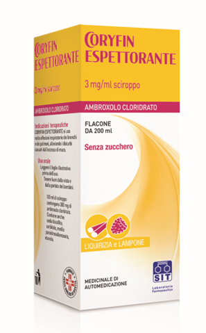 CORYFIN ESPETTORANTE*SCIR200ML - Farmacia-flash.it