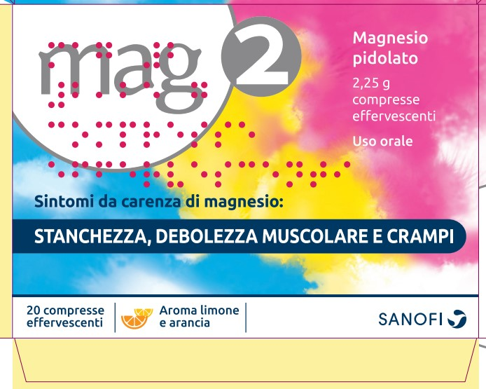 MAG 2*20CPR EFF 2,25G - Farmacia-flash.it