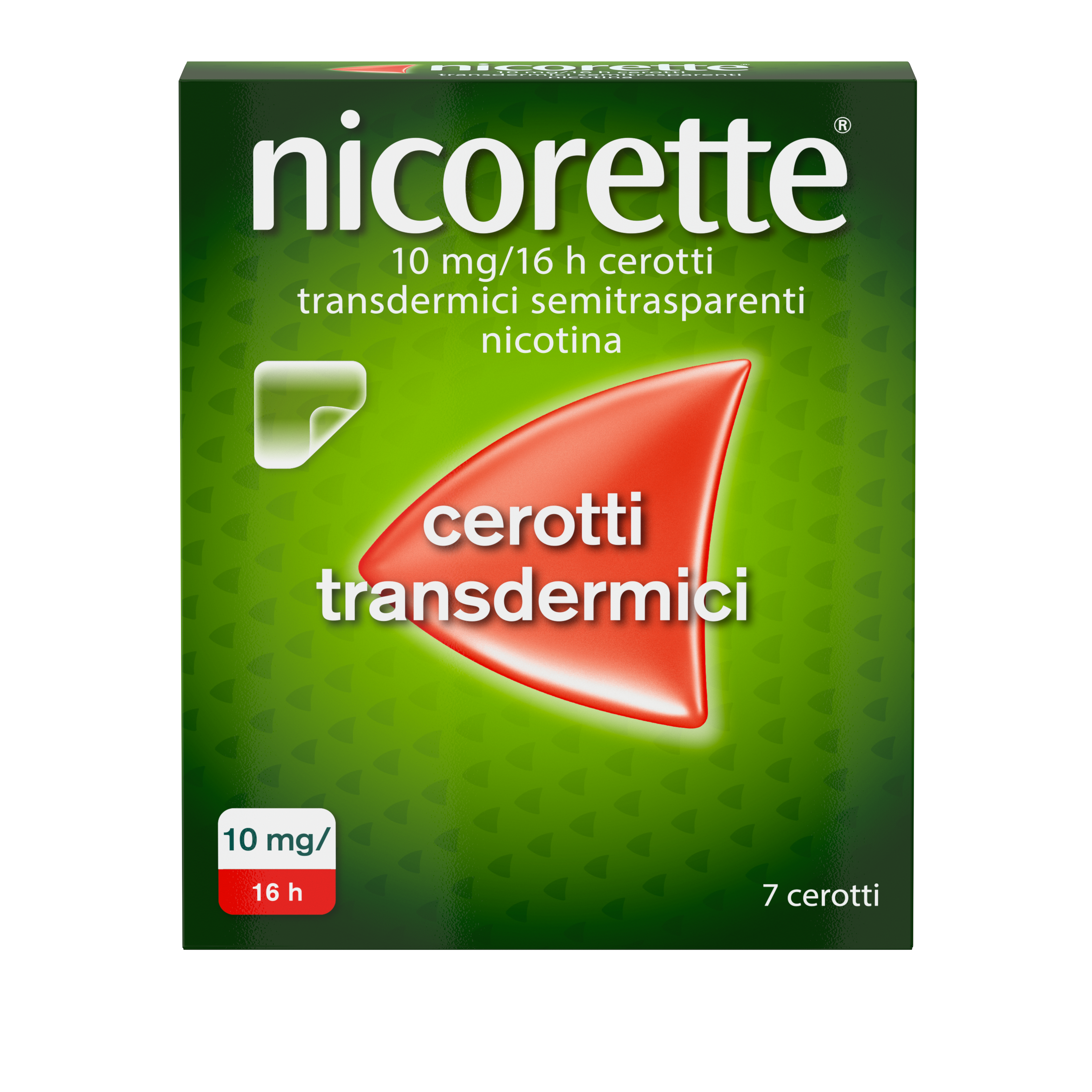 NICORETTE*7CER TRANSD 10MG/16H - Farmacia-flash.it