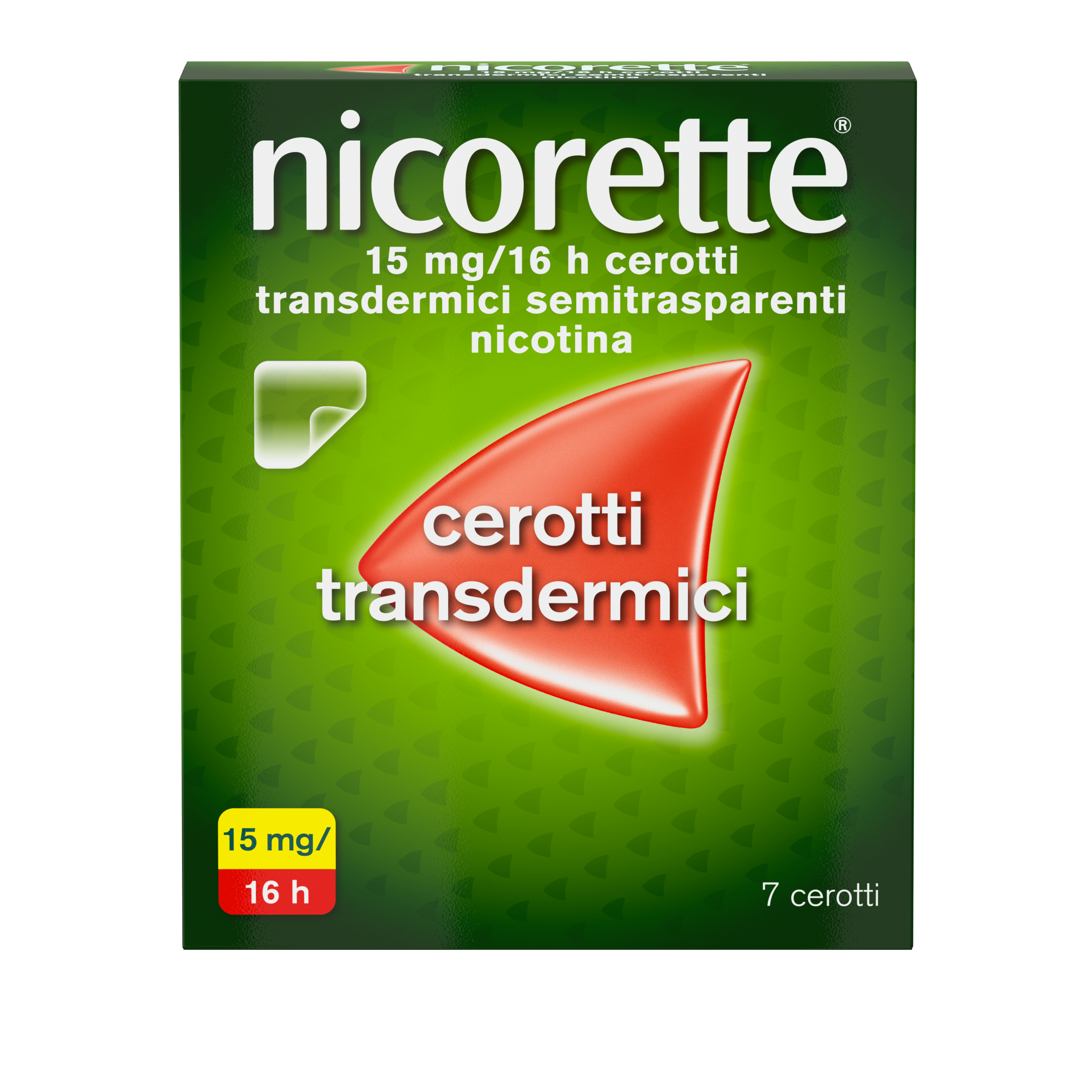 NICORETTE*7CER TRANSD 15MG/16H - Farmacia-flash.it