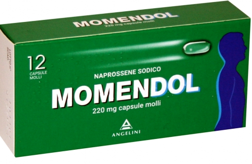 MOMENDOL*12CPS MOLLI 220MG - Farmacia-flash.it