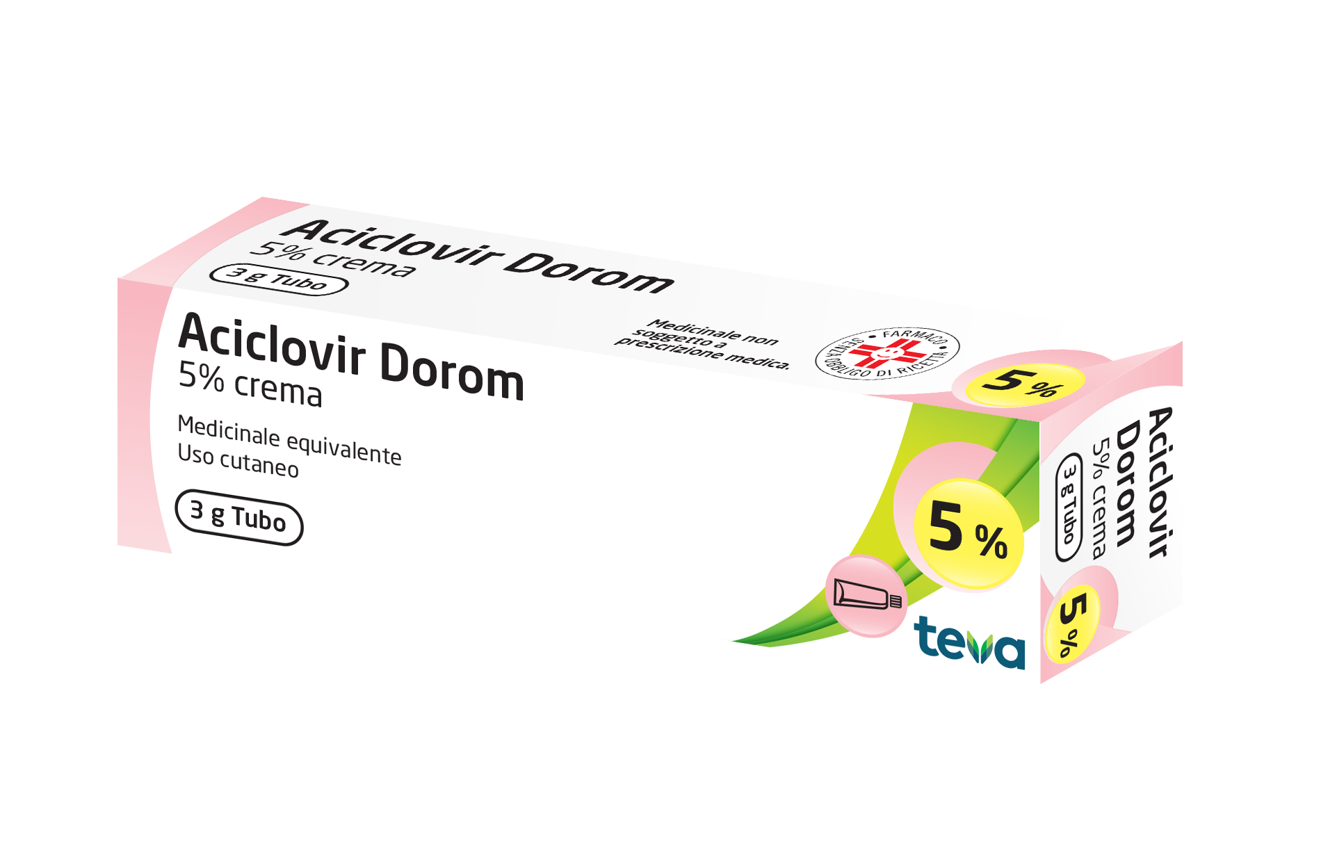 ACICLOVIR DOROM*CREMA 3G 5% - Farmacia-flash.it