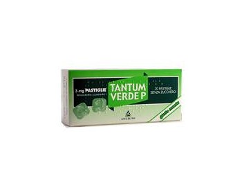 TANTUM VERDE P*20PASTL 3MG MEN - Farmacia-flash.it