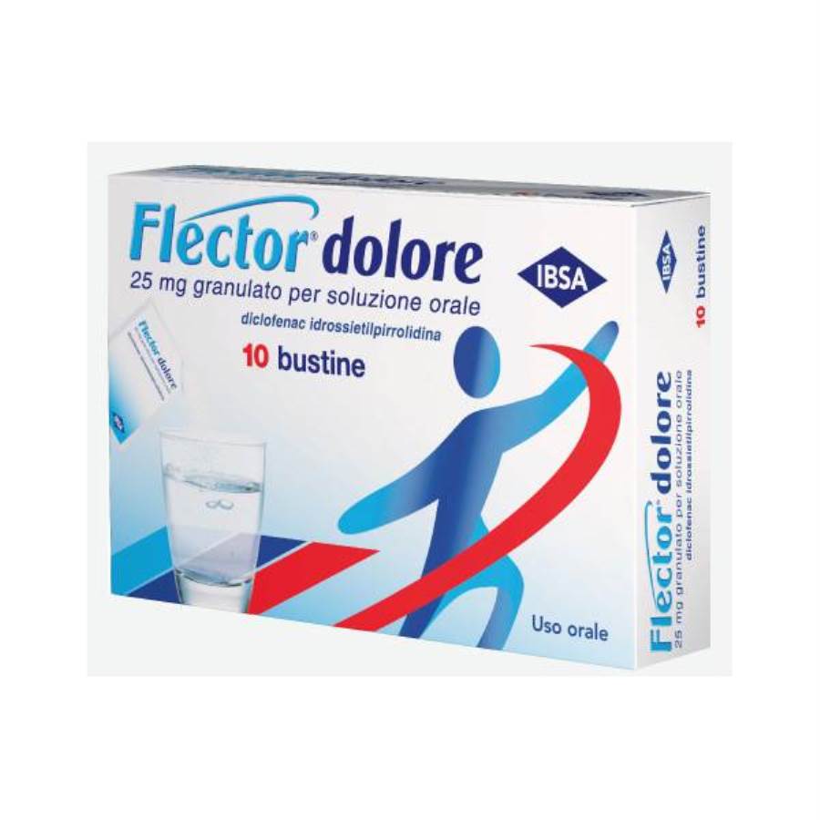 FLECTOR DOLORE*GRAT 10BUST25MG - Farmacia-flash.it