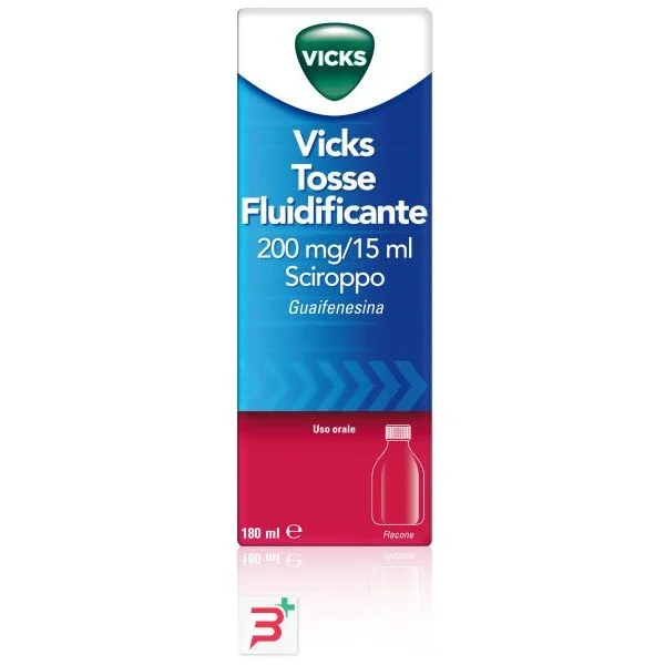VICKS TOSSE FLUIDIF*FL 180ML - Farmacia-flash.it