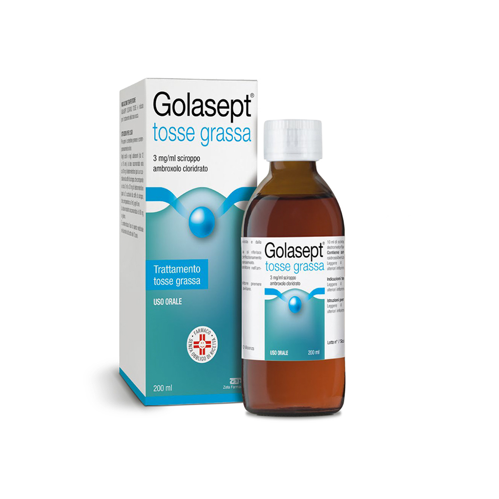 GOLASEPT TOSSE GRASSA*SCIR 200 - Farmacia-flash.it