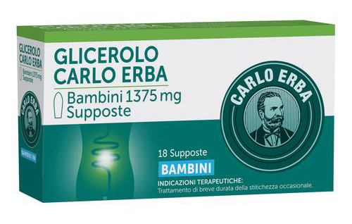 GLICEROLO*BB 18SUPP 1375MG - Farmacia-flash.it